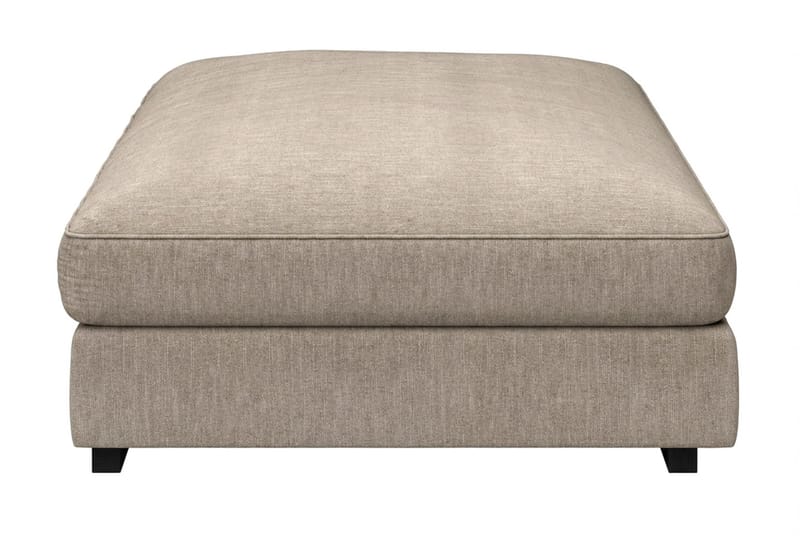 Dubai Fotpall i Tyg - Beige/Grå - Möbler - Stolar & fåtöljer - Pall & puff - Fotpall