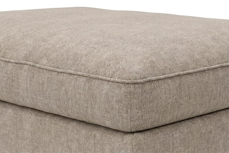 Dubai Fotpall i Tyg - Beige/Grå - Möbler - Stolar & fåtöljer - Pall & puff - Fotpall
