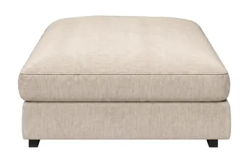 Dubai Rektangulär Fotpall 120x95 cm i Chenille - Beige - Möbler - Stolar & fåtöljer - Pall & puff - Fotpall