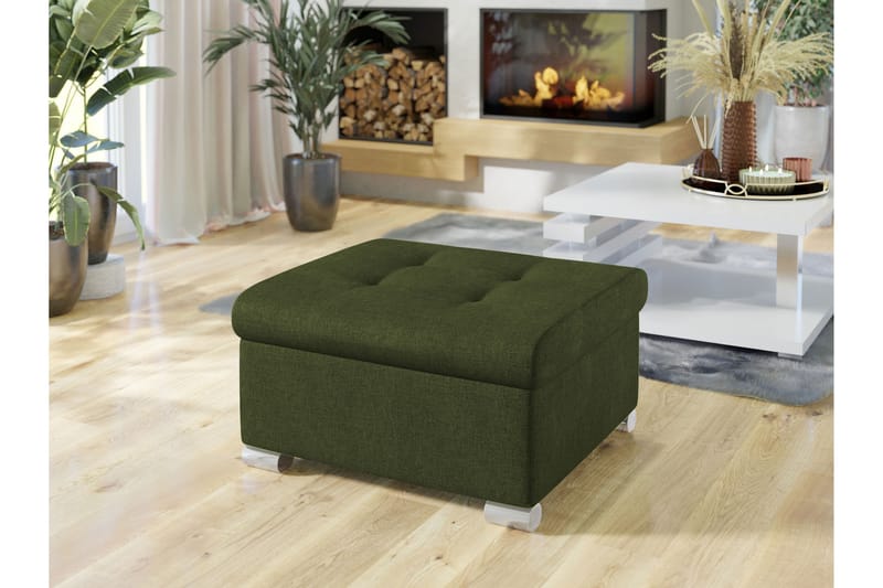 Dynir Fotpall 68 cm - Grön - Möbler - Stolar & fåtöljer - Pall & puff - Fotpall