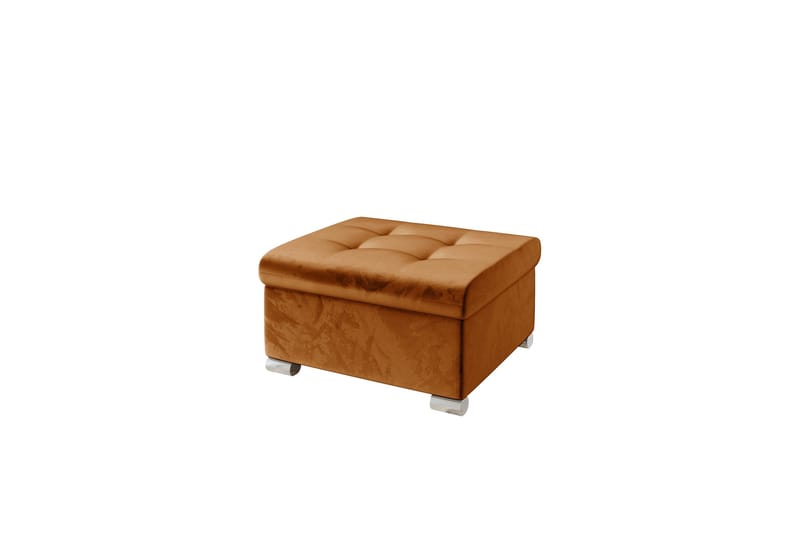 Dynir Fotpall 68 cm - Orange - Möbler - Stolar & fåtöljer - Pall & puff - Fotpall