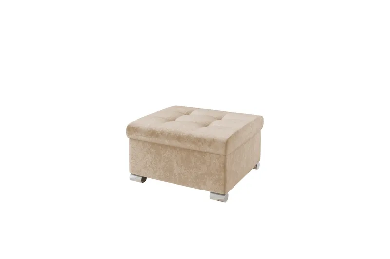 Dynir Fotpall 70 cm - Beige - Möbler - Stolar & fåtöljer - Pall & puff - Fotpall