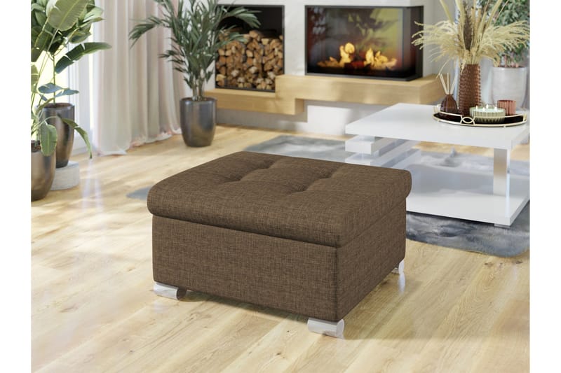 Dynir Fotpall 70 cm - Brun - Möbler - Stolar & fåtöljer - Pall & puff - Fotpall
