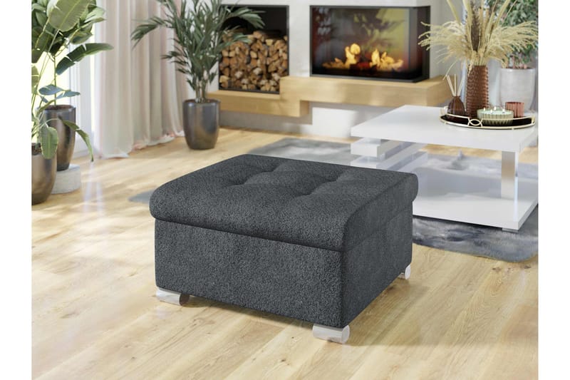 Dynir Fotpall 70 cm - Grå - Möbler - Stolar & fåtöljer - Pall & puff - Fotpall