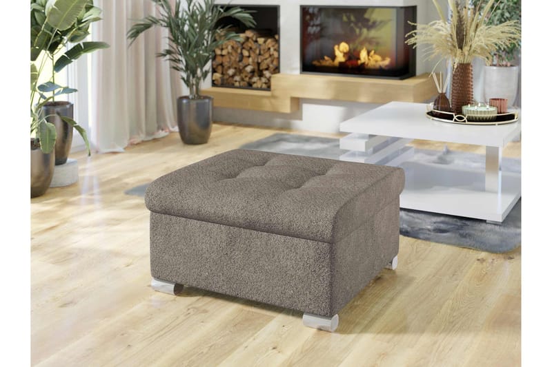 Dynir Fotpall 70 cm - Grå - Möbler - Stolar & fåtöljer - Pall & puff - Fotpall