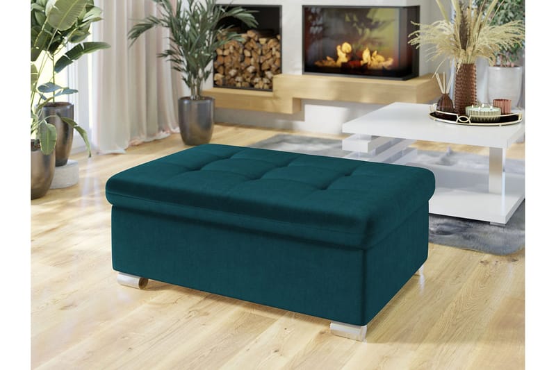 Dynir Fotpall 70 cm - Grön - Möbler - Stolar & fåtöljer - Pall & puff - Fotpall