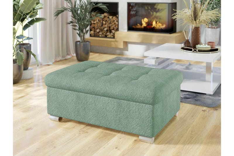 Dynir Fotpall 70 cm - Grön - Möbler - Stolar & fåtöljer - Pall & puff - Fotpall