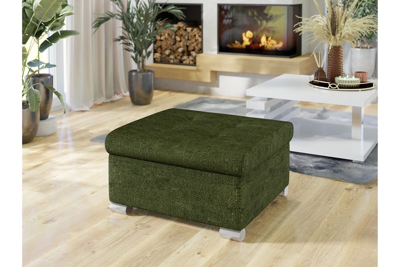 Dynir Fotpall 70 cm - Grön - M öbler - Stolar & fåtöljer - Pall & puff - Fotpall