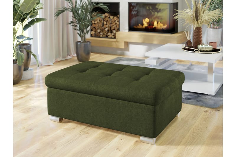 Dynir Fotpall 70 cm - Grön - Möbler - Stolar & fåtöljer - Pall & puff - Fotpall