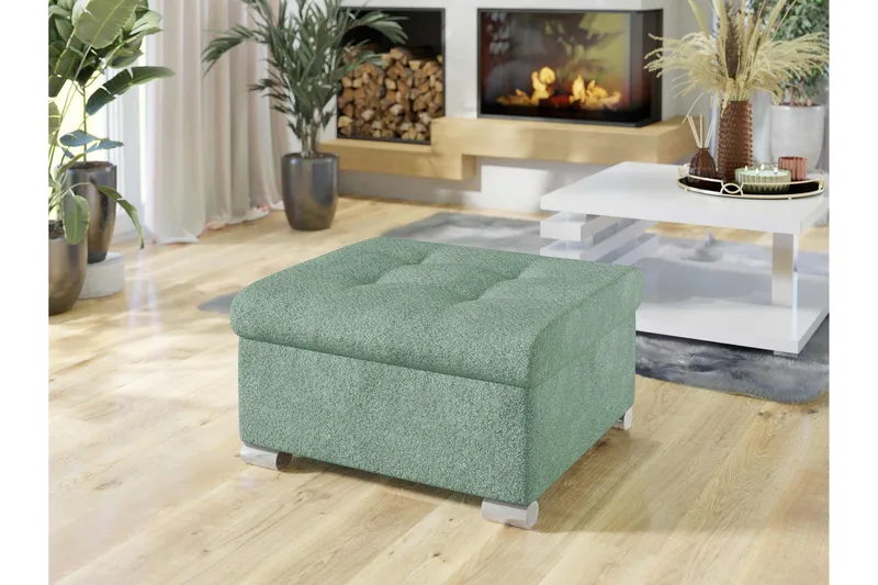 Dynir Fotpall 70 cm - Grön - Möbler - Stolar & fåtöljer - Pall & puff - Fotpall