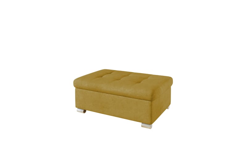 Dynir Fotpall 70 cm - Gul - Möbler - Stolar & fåtöljer - Pall & puff - Fotpall