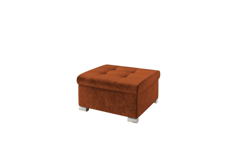 Dynir Fotpall 70 cm - Orange - Möbler - Stolar & fåtöljer - Pall & puff - Fotpall