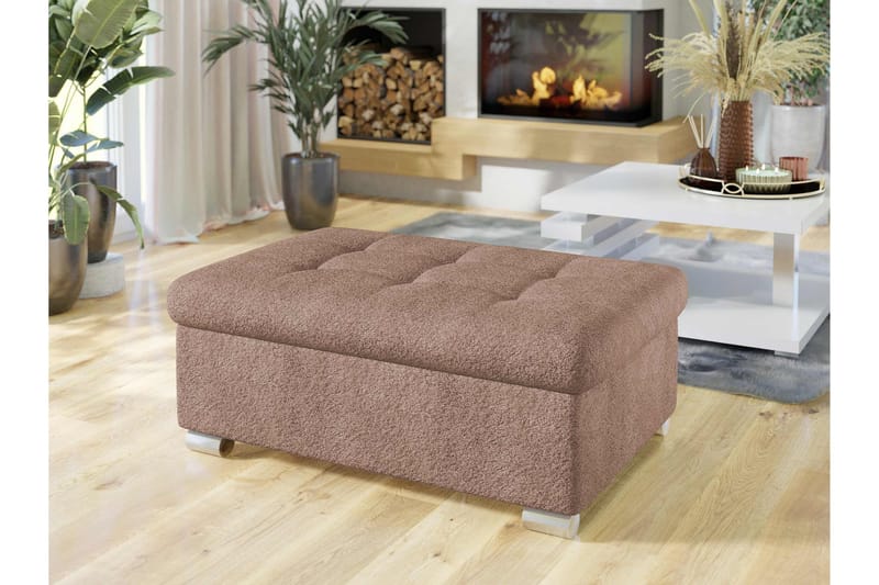 Dynir Fotpall 70 cm - Rosa - Möbler - Stolar & fåtöljer - Pall & puff - Fotpall