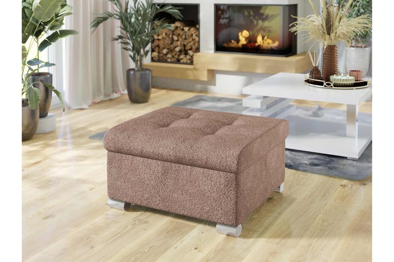 Dynir Fotpall 70 cm - Rosa - Möbler - Stolar & fåtöljer - Pall & puff - Fotpall