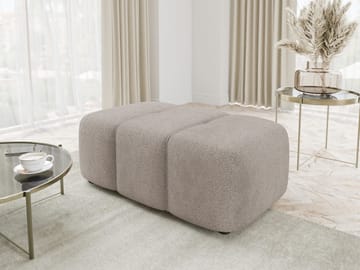 Flo Fotpall 93 cm - Beige - Möbler - Stolar & fåtöljer - Pall & puff - Fotpall