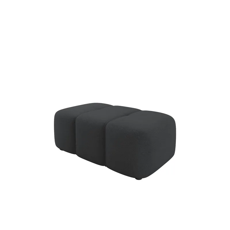 Flo Fotpall 93 cm - Svart - Möbler - Stolar & fåtöljer - Pall & puff - Fotpall