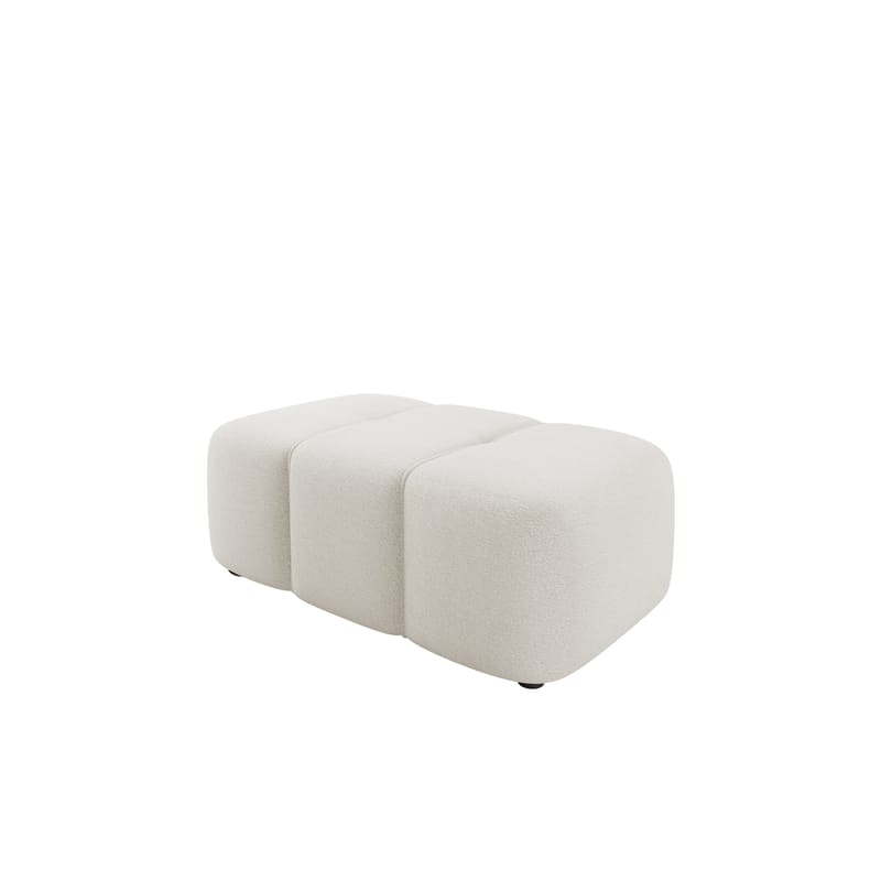 Flo Fotpall 93 cm - Vit - Möbler - Stolar & fåtöljer - Pall & puff - Fotpall