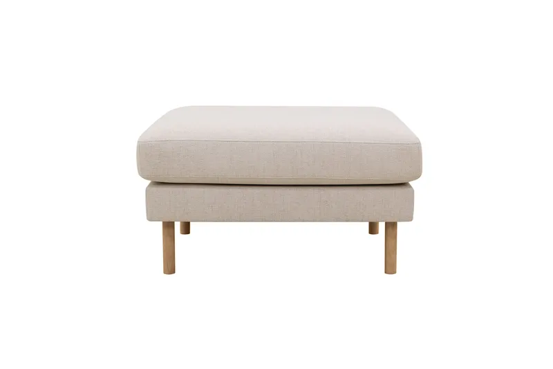 Florenz Fotpall - Beige - Möbler - Stolar & fåtöljer - Pall & puff - Fotpall