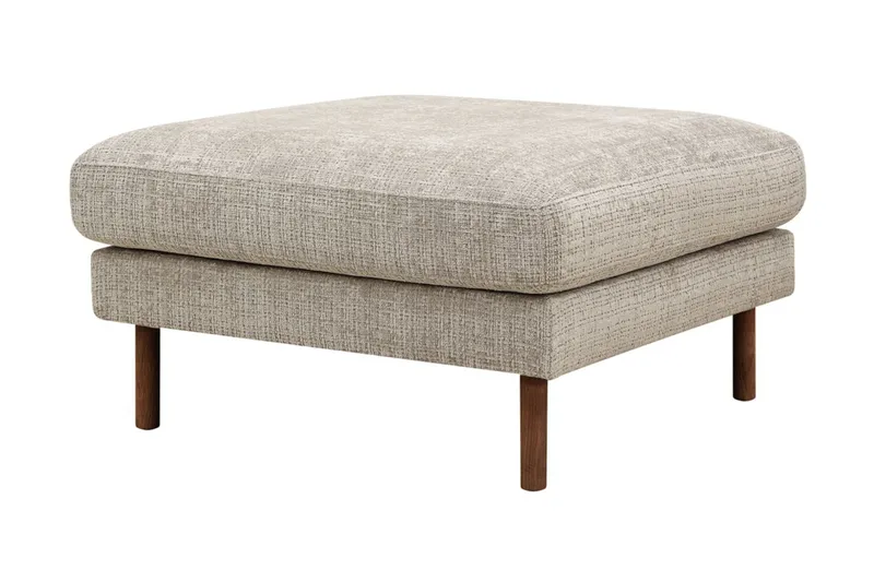 Florenz Fotpall - Grå/Beige - Möbler - Stolar & fåtöljer - Pall & puff - Fotpall