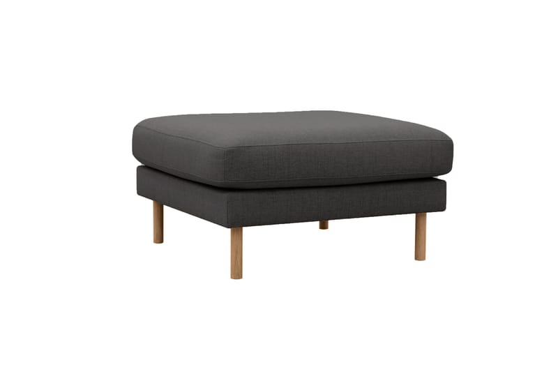Florenz Fotpall - Mörkgrå - Möbler - Stolar & fåtöljer - Pall & puff - Fotpall