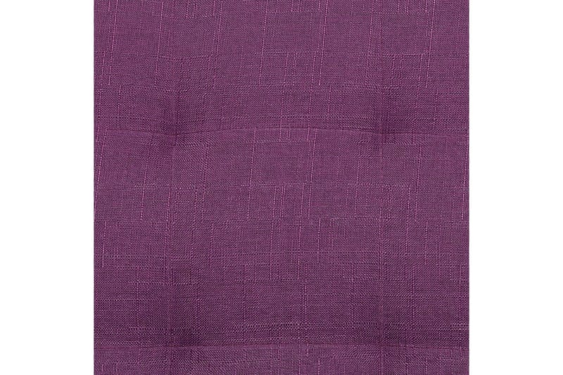 Fotpall Aberdeen Violett/Silver - Violett/Silver - Möbler - Stolar & fåtöljer - Pall & puff - Fotpall