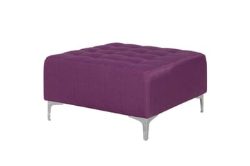 Fotpall Aberdeen Violett/Silver - Violett/Silver - Möbler - Stolar & fåtöljer - Pall & puff - Fotpall