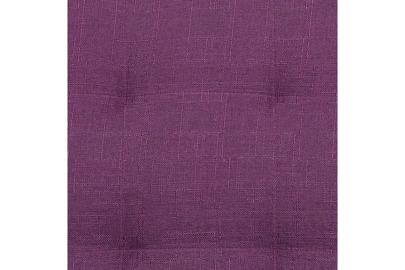 Fotpall Aberdeen Violett/Silver - Violett/Silver - Möbler - Stolar & fåtöljer - Pall & puff - Fotpall
