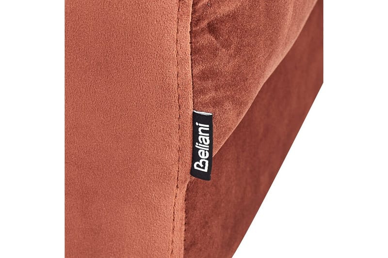 Fotpall Alnes Röd/Svart - Röd/Svart - Möbler - Stolar & fåtöljer - Pall & puff - Fotpall