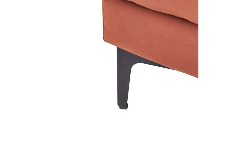 Fotpall Alnes Röd/Svart - Röd/Svart - Möbler - Stolar & fåtöljer - Pall & puff - Fotpall