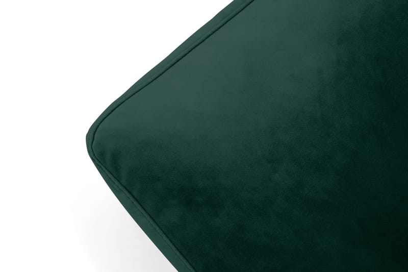 Andrew Fotpall Sammet - Mörkgrön/Krom - Möbler - Stolar & fåtöljer - Pall & puff - Fotpall