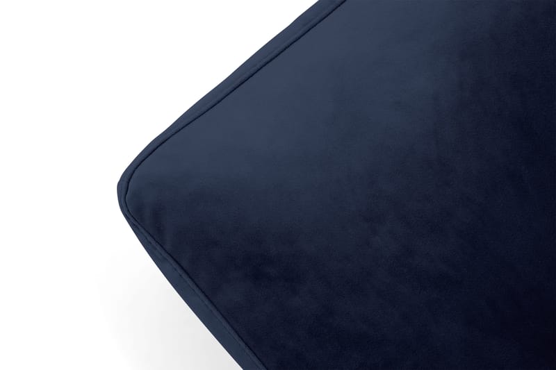 Andrew Fotpall Sammet - Midnattsblå/Krom - Möbler - Stolar & fåtöljer - Pall & puff - Fotpall