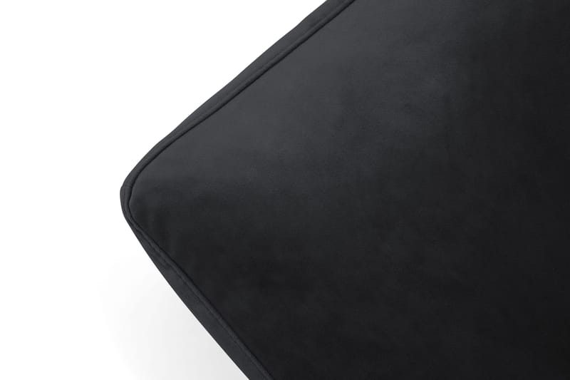 Andrew Fotpall Sammet - Svart/Mässing - Möbler - Stolar & fåtöljer - Pall & puff - Fotpall