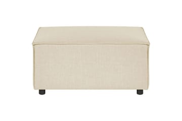 Fotpall Aprica Beige/svart - Beige/svart - Möbler - Stolar & fåtöljer - Pall & puff - Fotpall