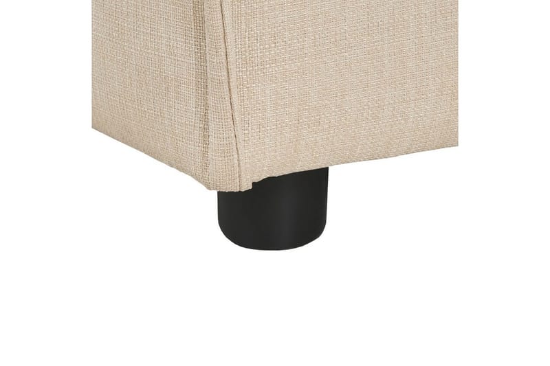 Fotpall Ardal Beige/svart - Beige/svart - Möbler - Stolar & fåtöljer - Pall & puff - Fotpall