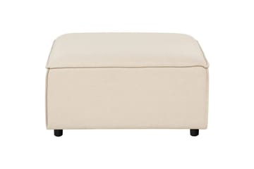 Fotpall Ardal Beige/svart - Beige/svart - Möbler - Stolar & fåtöljer - Pall & puff - Fotpall