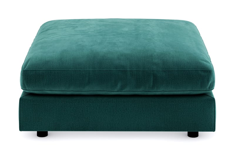 Arken Fotpall Sammet - Mörkgrön - Möbler - Stolar & fåtöljer - Pall & puff - Fotpall