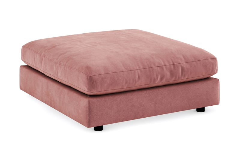 Arken Fotpall Sammet - Rosa - Möbler - Stolar & fåtöljer - Pall & puff - Fotpall