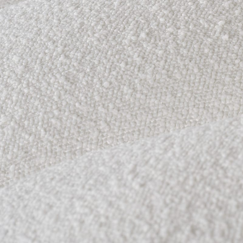 Fotpall Bill Bullig i Bouclé - Beige - Möbler - Stolar & fåtöljer - Pall & puff - Fotpall