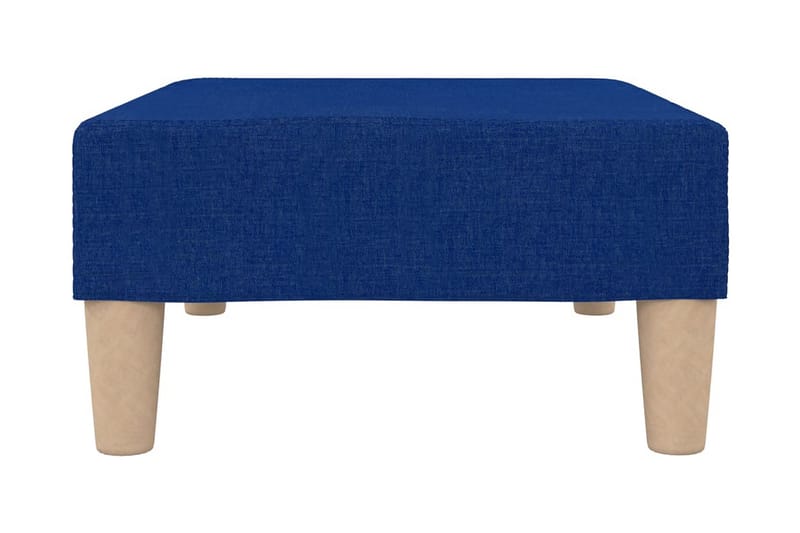 Fotpall blå 78x56x32 cm tyg - Blå - Möbler - Stolar & fåtöljer - Pall & puff - Fotpall