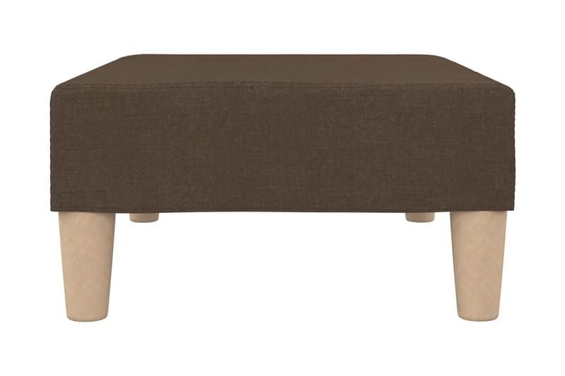 Fotpall brun 78x56x32 cm tyg - Brun - Möbler - Stolar & fåtöljer - Pall & puff - Fotpall