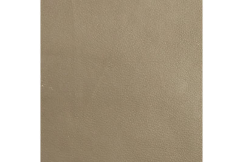 Fotpall cappuccino 78x56x32 cm konstläder - Brun - Möbler - Stolar & fåtöljer - Pall & puff - Fotpall