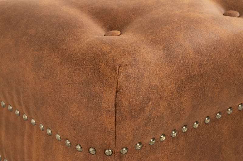 Castelano Fotpall - Beige - Möbler - Stolar & fåtöljer - Pall & puff - Fotpall - Chesterfield fotpall