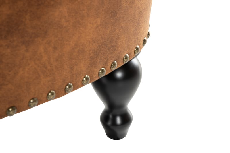 Castelano Fotpall - Beige - Möbler - Stolar & fåtöljer - Pall & puff - Fotpall - Chesterfield fotpall