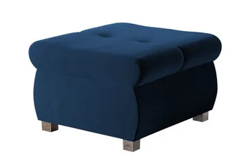 Cerys Fotpall 60 cm - Blå - Möbler - Stolar & fåtöljer - Pall & puff - Fotpall