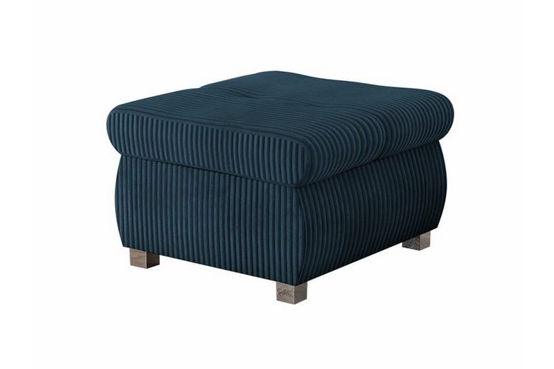 Cerys Fotpall 60 cm - Blå - Möbler - Stolar & fåtöljer - Pall & puff - Fotpall