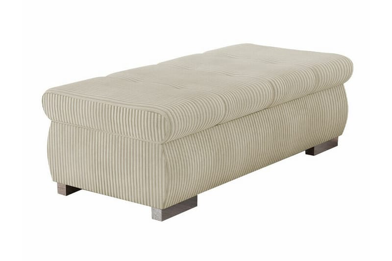 Cerys Fotpall 60 cm - Cream - Möbler - Stolar & fåtöljer - Pall & puff - Fotpall