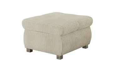 Cerys Fotpall 60 cm - Cream - Möbler - Stolar & fåtöljer - Pall & puff - Fotpall