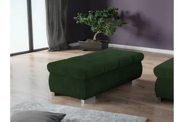 Cerys Fotpall 60 cm - Grön - Möbler - Stolar & fåtöljer - Pall & puff - Fotpall