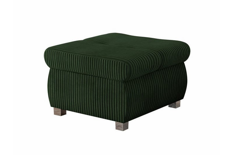 Cerys Fotpall 60 cm - Grön - Möbler - Stolar & fåtöljer - Pall & puff - Fotpall