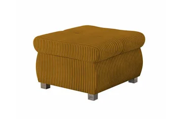 Cerys Fotpall 60 cm - Gul - Möbler - Stolar & fåtöljer - Pall & puff - Fotpall